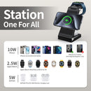 2026 Traveling Wireless Mag-Safe Fast Charging Station,Magnetic 3 in 1 Charger with Light for iPhone 17 16 15 14 13 12 Pro Max Plus,Apple Watch Series & Air pods 4 3 2 Pro-Gifts for Wife & Husband