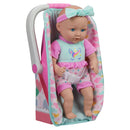 My Sweet Love 13 inch Baby Doll with Carrier and Handle Play Set, Light Skin Tone