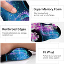 LATEEFAH Desk Mat, Large Mouse Pad and Keyboard Wrist Rest, Ergonomic Mouse Pad Set, Mouse Pad with Wrist Rest Combo for Home, Office, Computer