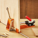 VEVOR 34 Pcs Pocket Hole Jig Kit, Adjustable Versatile Pocket Hole Jig with Toolbox,11" C-clamp, Fixture, Step Drills, Wrenches, Drill Stop Rings, Square Drive Bits-Gifts for Him