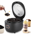 YJINGRUI Boba Cooker Boba Pot 5L Automatic Pearl Tapioca Cooker for Boba Tea & Bubble Tea & Milk Tea Touchscreen 110V