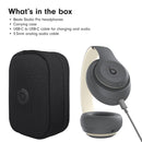 Beats Studio Pro - Premium Wireless Over-Ear Headphones- Up to 40-Hour Battery Life, Active Noise Cancelling, USB-C Lossless Audio, Apple & Android Compatible - Sand Gray