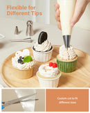 Kootek 12" Piping Bags (100Pcs), Disposable Pastry Bags Anti Burst Icing Frosting Bag Thick Cake Decorating Bags for Cookie, Cupcake, Candy, Baking Supplies Tools