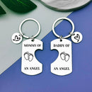Vadaka Loss of Baby Memorial Gifts Memorial Keepsake Keychain Gift for Infant Child Loss Sympathy Gifts for Parents Pregnancy Loss Gifts Loss Memorial Keyring Remembrance Gift for Child Baby Loss