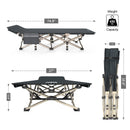 ATORPOK Camping Cot for Adults Comfortable, Tent Folding Cot for Sleeping, lightweight Folding Bed with Carry Bag Supports 450 lbs, Office Nap and Beach Vocation