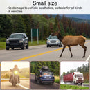 4 Pcs Deer Whistles for Vehicles, Ultrasonic & Wind Activated Deer Warning Whistles Device for Car, Deer Horn with Self-Adhesive Tape for Truck Car and Motorcycle Avoid Collision Wildlife