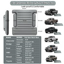 Kaishengyuan Upgraded Truck Bed Air Mattress for Full Size Short Pickup Beds, 5.5-5.8 Ft Inflatable Bed Mattress for Ford/Dodge Ram/GMC/Chevy Silverado Truck Bed Mat Outdoor Camping Sleeping Pad