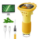 Microscope for Kids, SKYBASIC 2" IPS Screen 1000X Handheld Digital Microscopes HD Pocket Portable Mini USB Microscope Camera, PC Compatible, Science Edu Fun Birthday Gifts Toys for Children Students