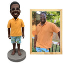 Custom Bobblehead,Personalized Custom Full,Custom Personalized Unique Handmade Bobbleheads Figurine,Action Figure Based on Your Photo (9''(22cm))