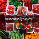 Gardeners Basics, Hot Pepper Seeds for Planting Ghost Habanero - 5 Varieties Pack
