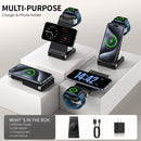 2026 Traveling Wireless Mag-Safe Fast Charging Station,Magnetic 3 in 1 Charger with Light for iPhone 17 16 15 14 13 12 Pro Max Plus,Apple Watch Series & Air pods 4 3 2 Pro-Gifts for Wife & Husband