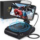 GLOPUS Gifts for Men, Cell Phone Stand with Wireless Bluetooth Speaker, Birthday Gifts for Boyfriend Him Husband Christmas, Stocking Stuffers for Adults, White Elephant Gifts for Adults