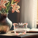 Sympathy for Loss of Mom, Thinking of Mom Memorial Bereavement Gifts Butterfly Acrylic Condolence Remembrance Gifts for Loss of Loved Mother for Table Centerpieces Remembrance