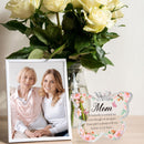 Sympathy for Loss of Mom, Thinking of Mom Memorial Bereavement Gifts Butterfly Acrylic Condolence Remembrance Gifts for Loss of Loved Mother for Table Centerpieces Remembrance