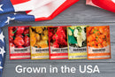 Gardeners Basics, Hot Pepper Seeds for Planting Ghost Habanero - 5 Varieties Pack