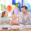 200 Pcs Butterfly Baby Shower Paper Plates Napkins Cups Girl Shower Party Supplies Tableware Set Purple Disposable Cup Napkin for 50 Guest Girls Spring Party Decoration