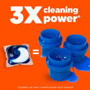 Tide PODS laundry detergent pacs, 3-in-1 Stain Remover, Odor Fighter, Color Protector, 42 Count, HE compatible, Original Scent