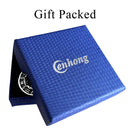 enhong Mens Stainless Steel St Benedict Medal Necklace,Silver Catholic Medalla Cross Demon Protection Roman Exorcism Pendant Ghost Hunter 22 Inch