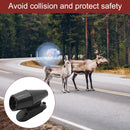 4 Pcs Deer Whistles for Vehicles, Ultrasonic & Wind Activated Deer Warning Whistles Device for Car, Deer Horn with Self-Adhesive Tape for Truck Car and Motorcycle Avoid Collision Wildlife