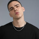 Men's Chain Necklace 18 inch 6MM 316L Stainless Steel Cuban Link Neck Chain Mens Gifts