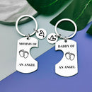 Vadaka Loss of Baby Memorial Gifts Memorial Keepsake Keychain Gift for Infant Child Loss Sympathy Gifts for Parents Pregnancy Loss Gifts Loss Memorial Keyring Remembrance Gift for Child Baby Loss