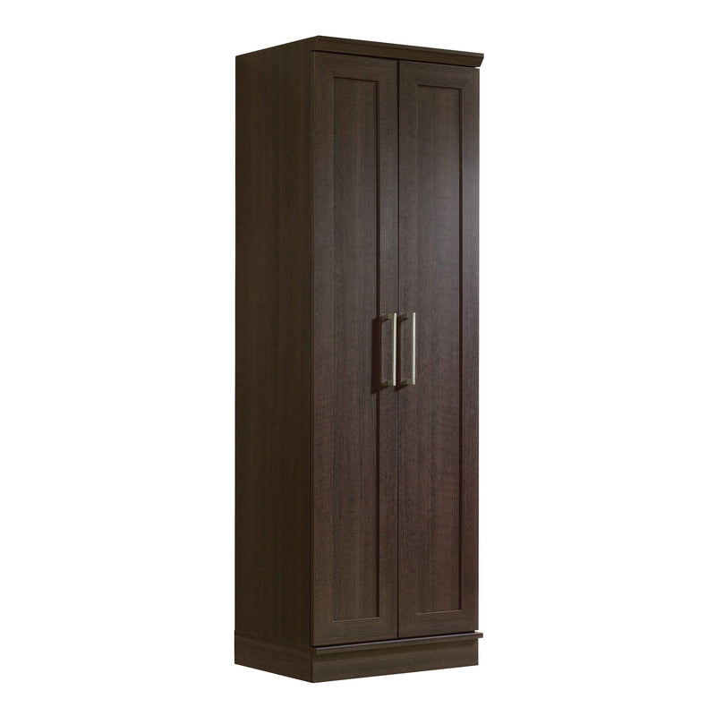 Sauder HomePlus Storage Pantry cabinets, L: 23.31" x W: 17.01" x H: 71.18", Dakota Oak finish