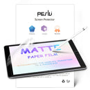 Peslv 2 Pack Like Paper Screen Protector for iPad 9th/8th/7th (10.2-Inch, 2021-2019), Matte Anti Glare PET Film/Blue Light Filter Eye Protection Cover/Drawing & Writing Feel Like on Paper