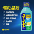 Mylanta Heartburn and Gas Relief, Liquid Antacid, Classic Flavor, 12 Fluid Ounce