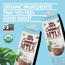 Vita Coco Original Organic Coconut Milk 33.8 Ounce (Pack of 6)
