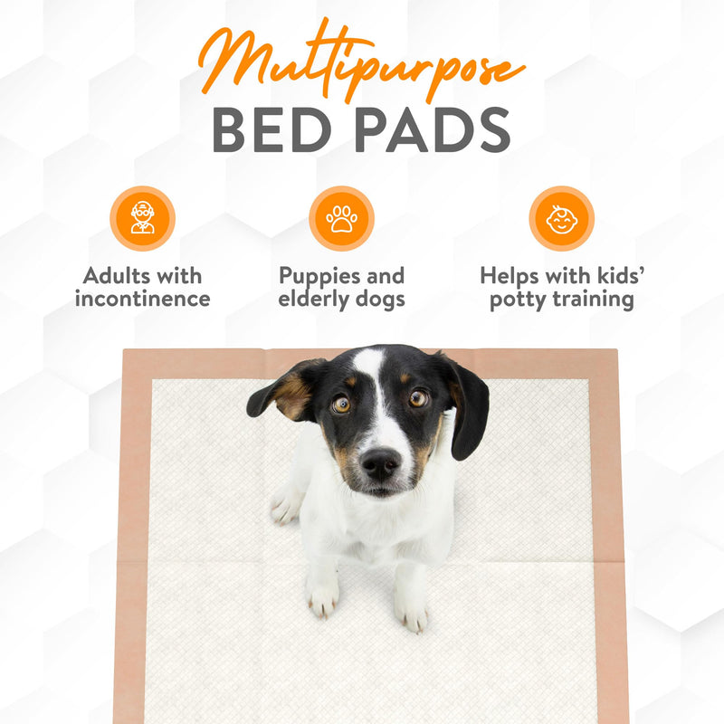 Inspire Extra Large Super Absorbent Disposable Bed Pads for Incontinence Ultra Thick and Absorbent Bed Pads Disposable Adult | Puppy Pads | Pee Pads for Adults (30" X 36" Pack of 50)