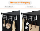 HOMIDEC Closet Organizer, 12-cube Closet Organizers and Storage, Portable Closet Storage Shelves, Clothing Storage for Kids, Closet, Bedroom, Bathroom, Office (11.8x11.8x11.8 inch), Black