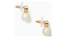 Kate Spade New York Earrings Pearly Delight Large Studs Cream/Gold