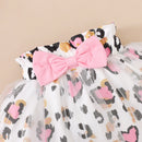 MINKIDFASHION Baby Girls Romper Dress Sets Clothes Female Pink 6-12 Months