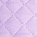 Flxxie Microfiber Toddler Bedding Set, Soft and Easy Care Crib Sheet Set,  Light Purple, 4 Pieces