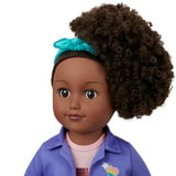 My Life As Chloe Posable 18 inch Doll, Dark Brunette Hair, Brown Eyes - Walmart.com