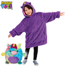 Huggle Pets Rainbow Unicorn Animal Hoodie Sweatshirt and Plush Toy, As Seen on TV