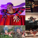 Halloween Props Ruby's Elm Street Nightmare Freddy Krueger Tomb Walker Decor Halloween Christina Horror Decoration Gift Move Figure