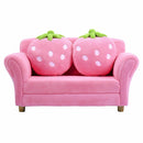 BL/PI Kids Strawberry Armrest Chair Sofa
