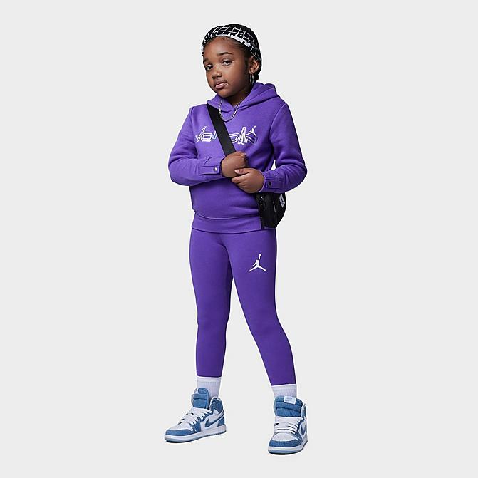 GIRLS' LITTLE KIDS' JORDAN SHINE HOODIE AND LEGGINGS SET