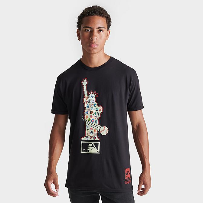 MEN'S MITCHELL & NESS MLB LIBERTY GRAPHIC T-SHIRT