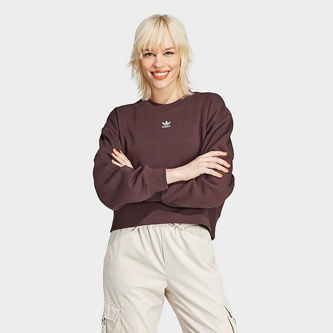 WOMEN'S ADIDAS ORIGINALS ADICOLOR ESSENTIALS CREWNECK SWEATSHIRT