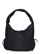 Athletic Works Women's Nylon Shoulder Bag, Black