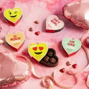 Russell Stover Valentine's Day Conversation Heart Milk & Dark Chocolate Gift Box (3 Piece)