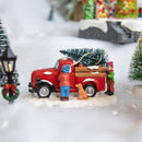 Northlight Bringing Home the Tree Christmas Village Display