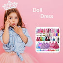 Doll Clothes for Barbie Dresses Gown with Shoes Outfit Set for Xmas Birthday Gift(35 Pack)
