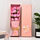 HTHJSCO Valentine's Day Artificial Flowers Soap Flower Mother's Day Gifts Bouquets