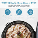 Aroma Professional ARC-1230R Cool Touch Glass Lid, Food Steamer, Slow Cooker, Multicooker with 11 Preset Functions, Steam Tray, Measuring, Rice Spatula, 20 Cup Cooked, Red