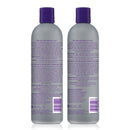 Jhirmack Silver Brightening Purple Shampoo and Conditioner Set for all types of silver, grey, and blonde hair