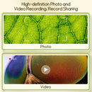 WINWEND Kids Microscope Pocket Microscope - 1000X Portable Microscope for Kids | Photo and Video Mini Microscope | 2'' Digital Little Scientist Microscope for Kids Over 3 Years Old