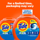 Tide PODS laundry detergent pacs, 3-in-1 Stain Remover, Odor Fighter, Color Protector, 42 Count, HE compatible, Original Scent
